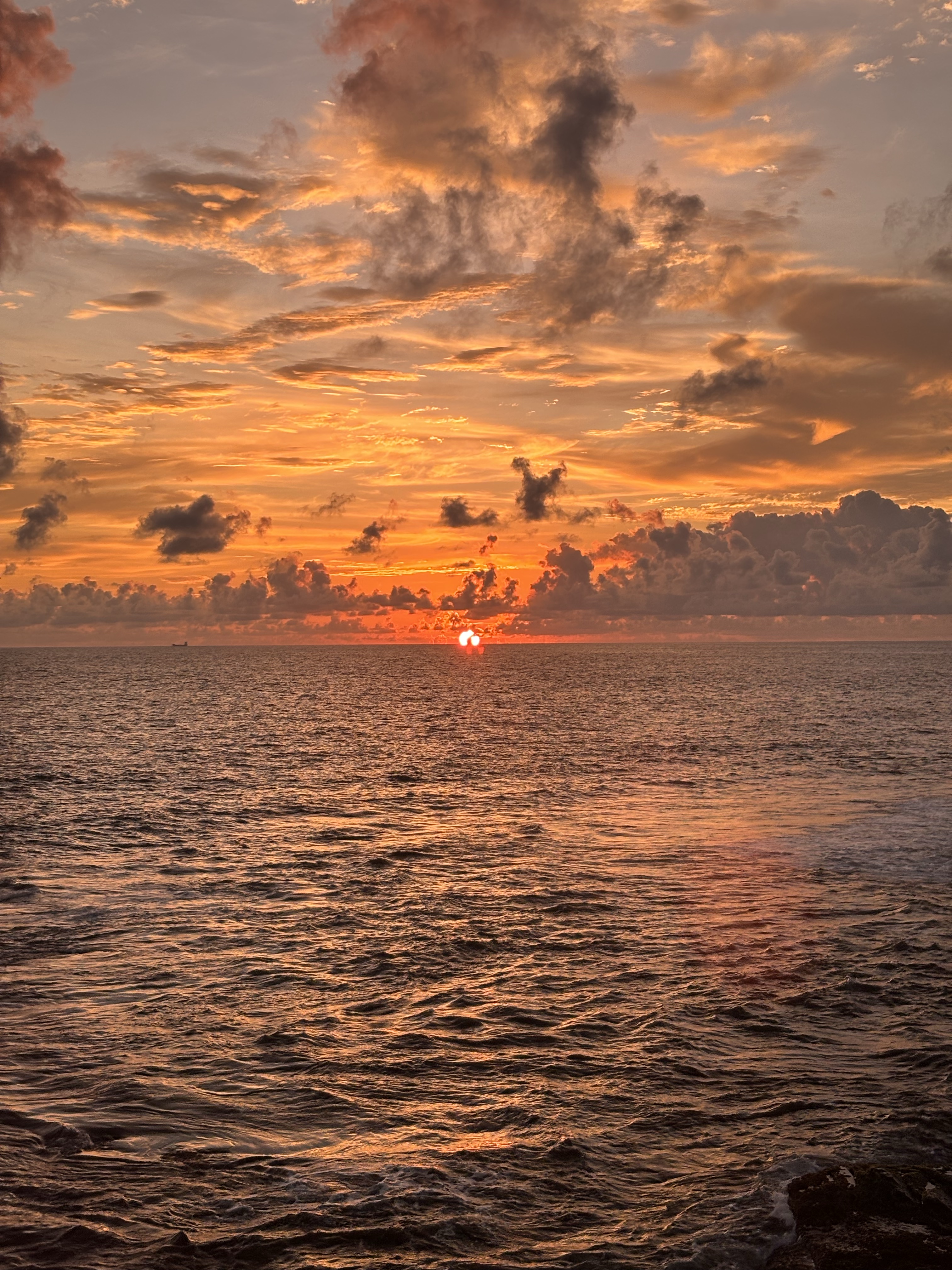 Sunset from Fortress in Galle Sri Lanka