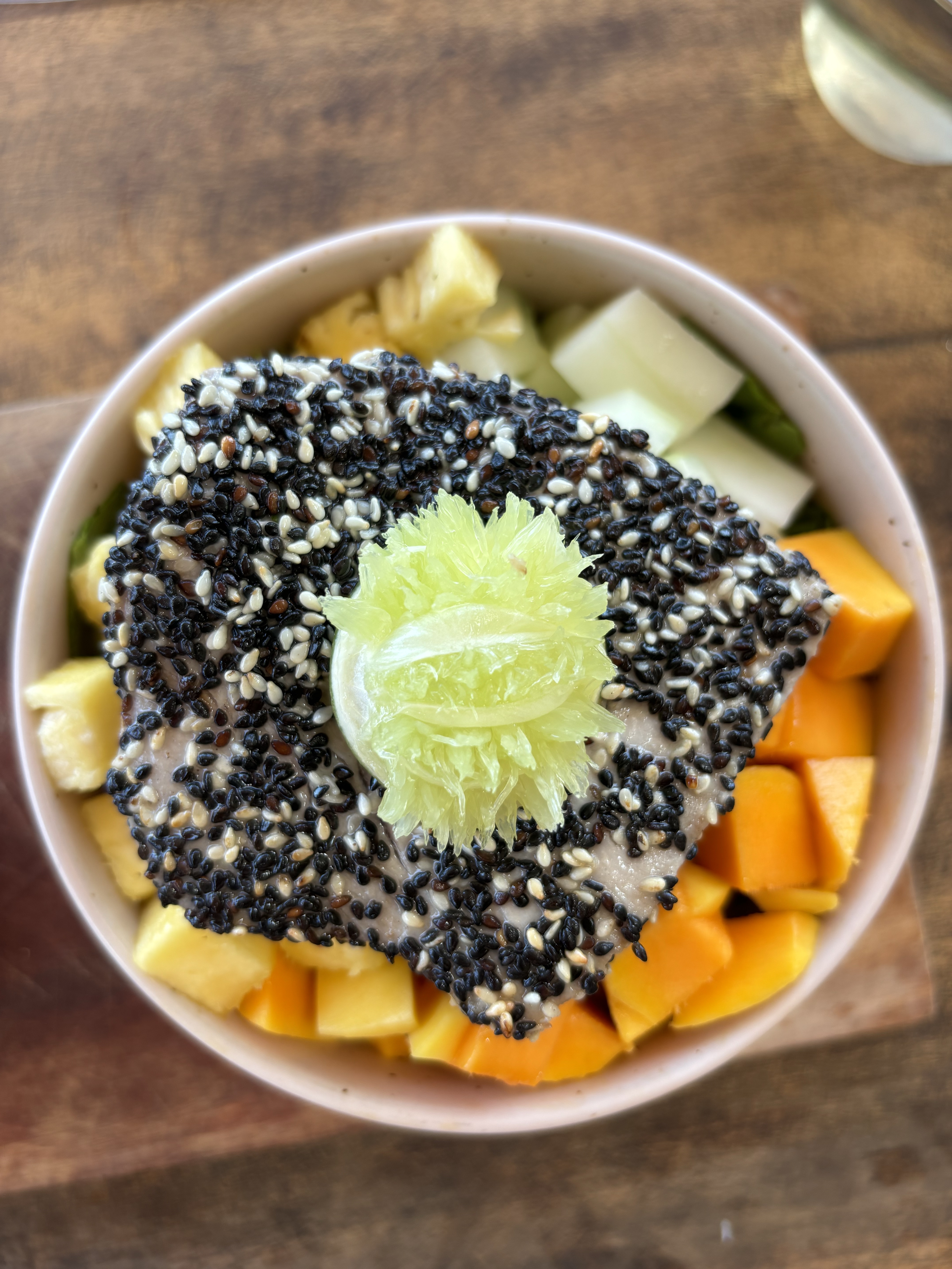 Tuna Bowl at MARSHMELLOW Café